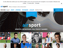 Tablet Screenshot of airsport.fr